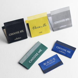 New Garment Tag Custom Labels for Brand Customized Clothing Tags Custom for Clothes Woven Label