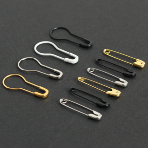 Garment label safety pinCopper and Iron quality safety pin Clothing hang tag pin