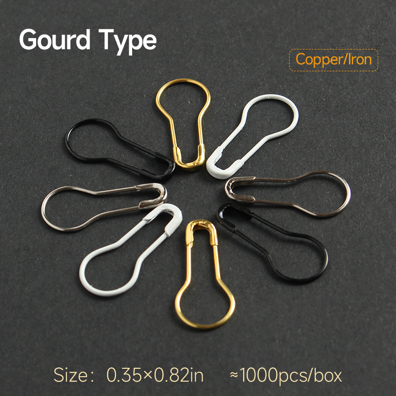 Garment label safety pinCopper and Iron quality safety pin Clothing hang tag pin