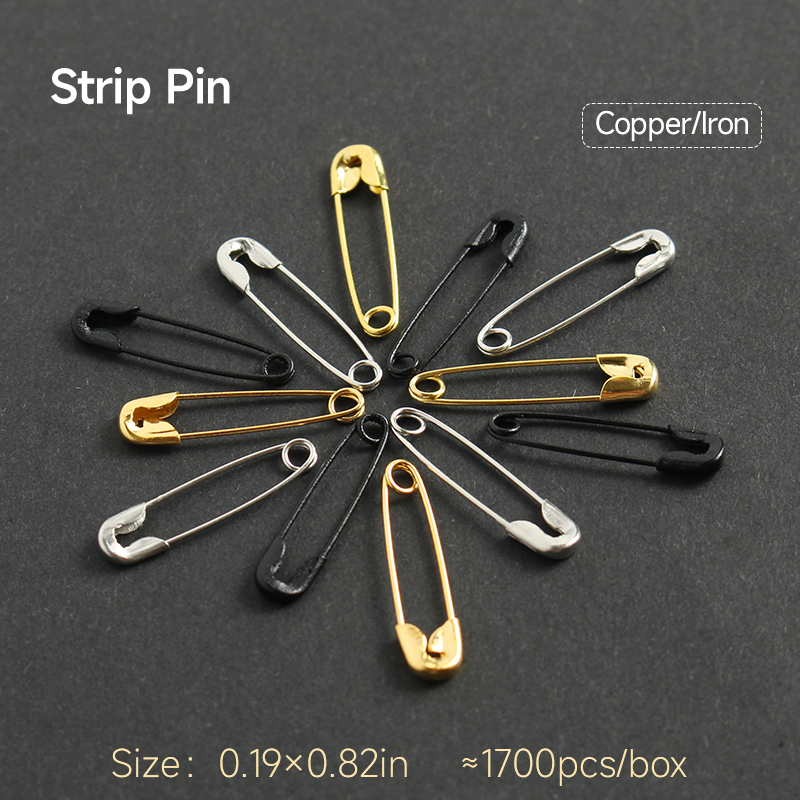 Garment label safety pinCopper and Iron quality safety pin Clothing hang tag pin