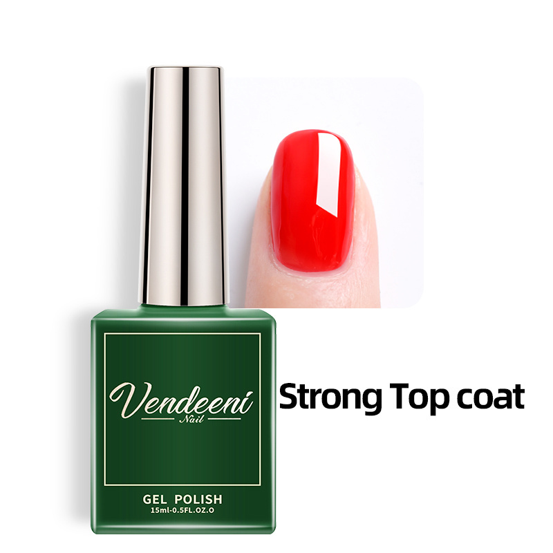 VDN Free Sample Private Label Base Coat Gel Nail Polish Soak Off Top Base Structure Gel Matte Top Primer Ph BOND