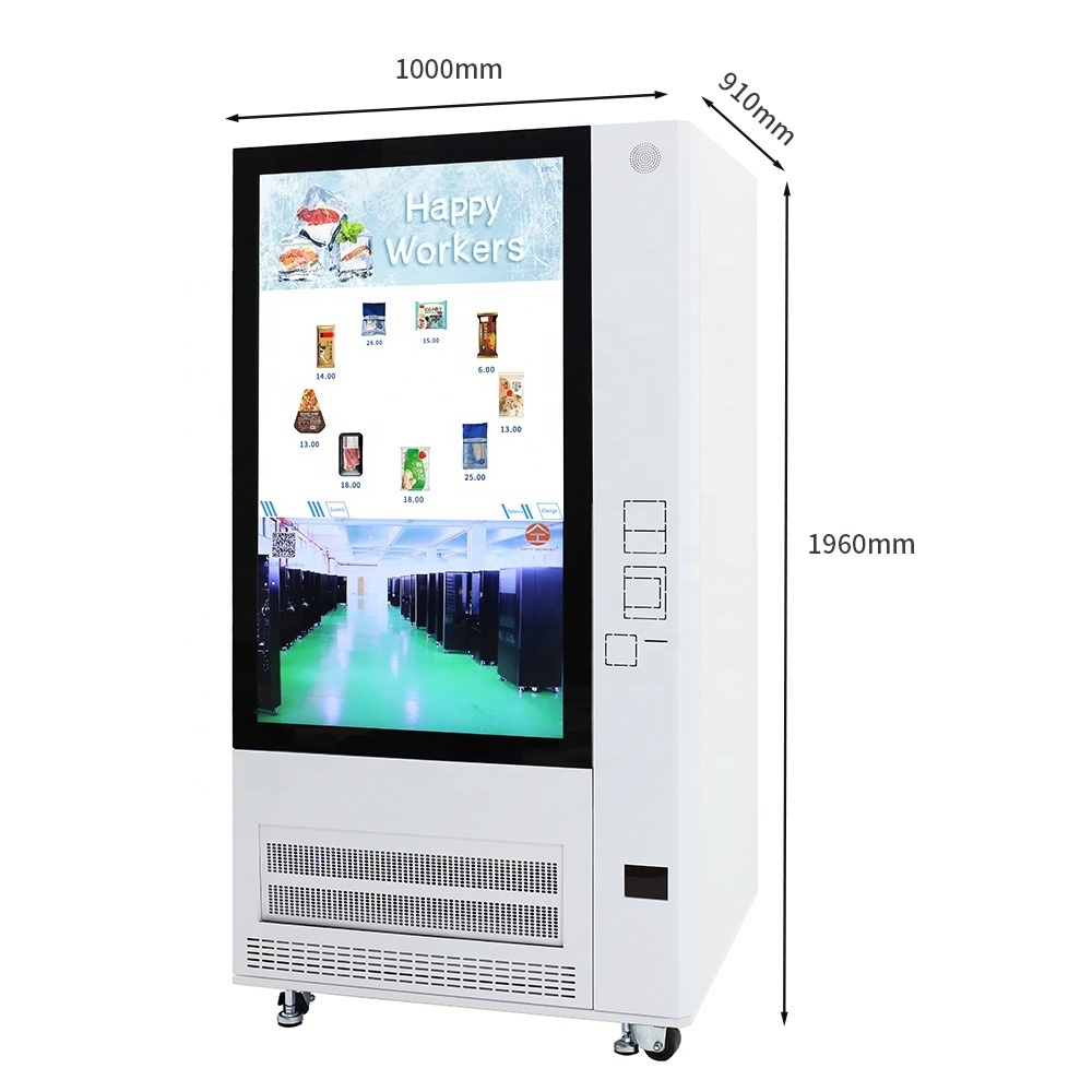 New Arrival Self Service Frozen Food Ice Cream Vending Machine Manufacturer