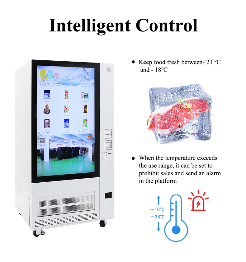 Fully Automatic Packaged Goods Vending Machine with Touch Screen