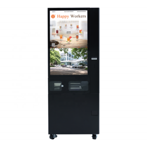 Commercially 24 Hours Self-service Automatic Milk Tea Vending Machine for Shopping Mall