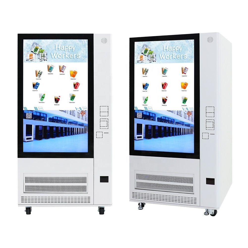 Top Fashion Intelligent Robot Vending Machines Drink with Cloud Intelligent Management System