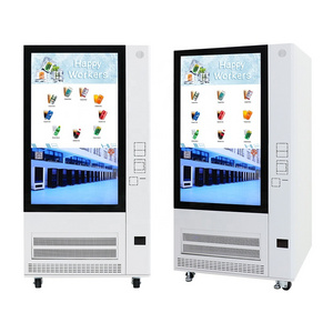 Top Fashion Intelligent Robot Vending Machines Drink with Cloud Intelligent Management System