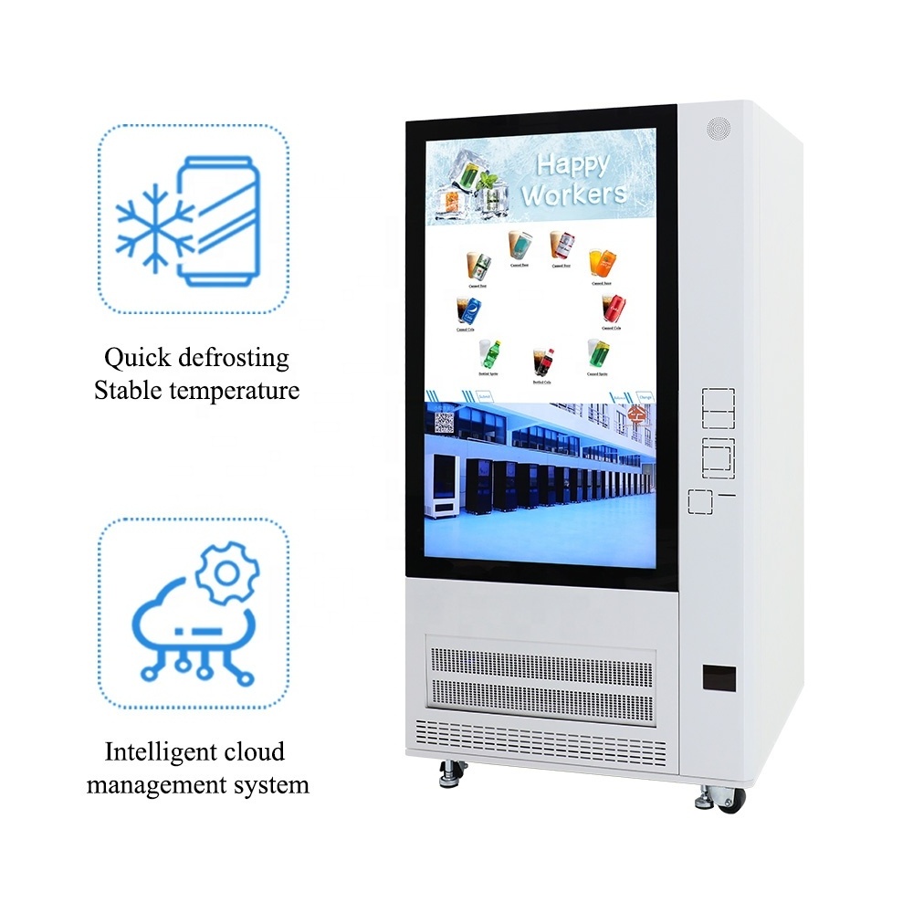 Top Fashion Intelligent Robot Vending Machines Drink with Cloud Intelligent Management System