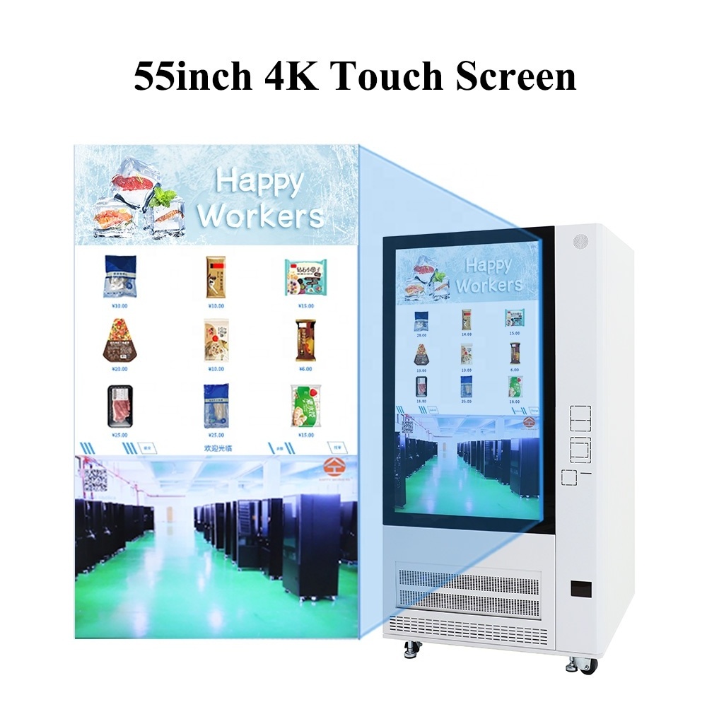 New Arrival Self Service Frozen Food Ice Cream Vending Machine Manufacturer