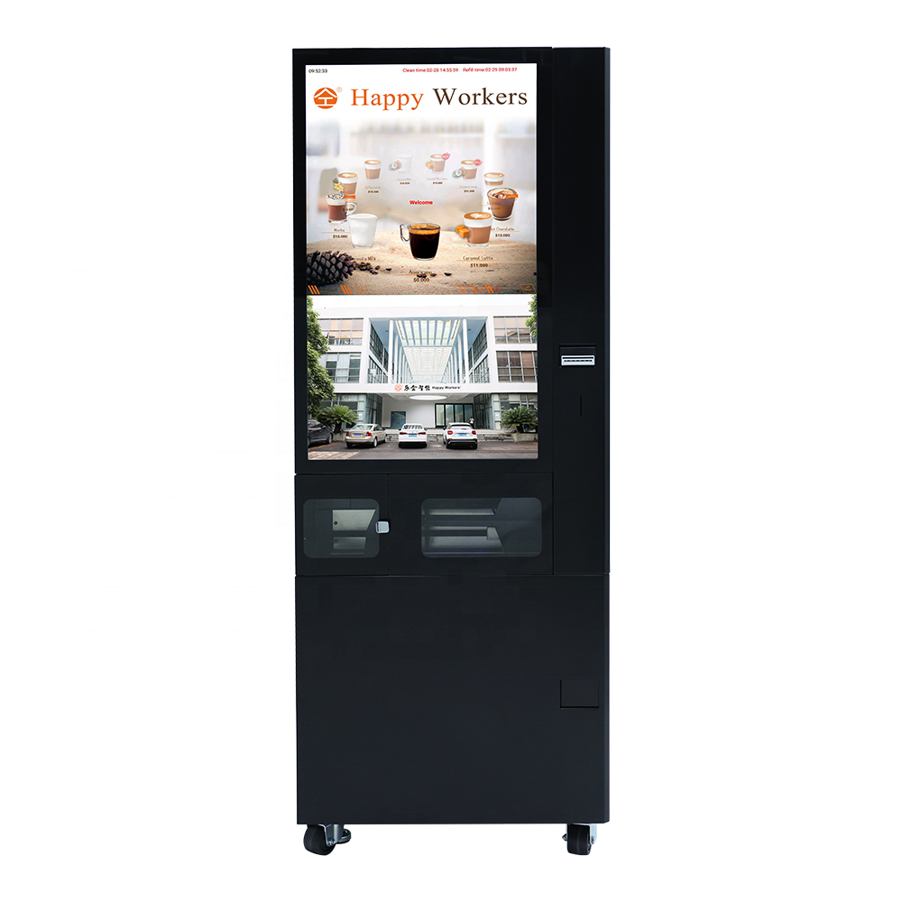 Newly Commercial Freshly Grinding Vending Coffee Machine Fully Automatic for Public Place