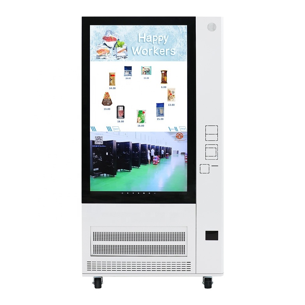 New Arrival Self Service Frozen Food Ice Cream Vending Machine Manufacturer