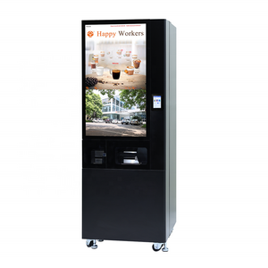 Stand up Convenient Coffee Vending Machine Self Service for Shopping Mall