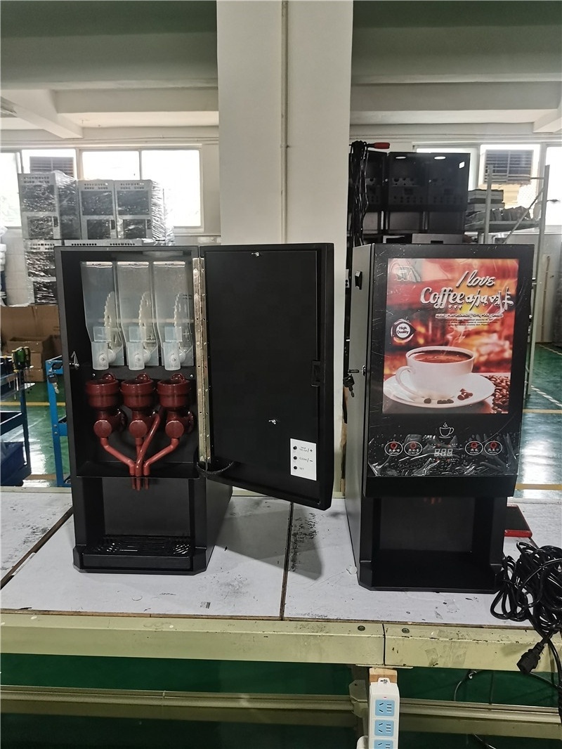 instant coffee powder canister for fully automatic coffee tea vending machine