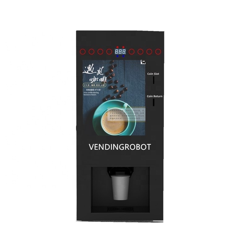 new design with touch button  coffee tea vending machine with cup dispenser  WF1-303V-A