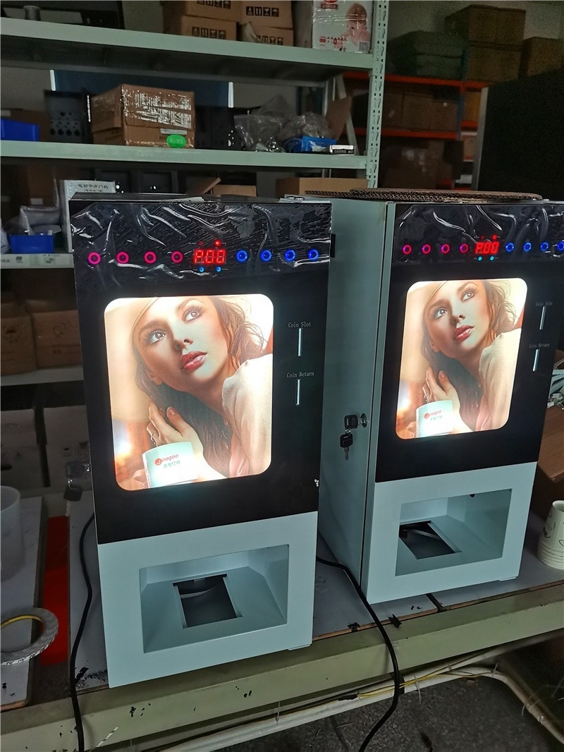 China Manufacturer Automatic Instant Premixes Tea Coffee Vending Machine WF1-303V-A