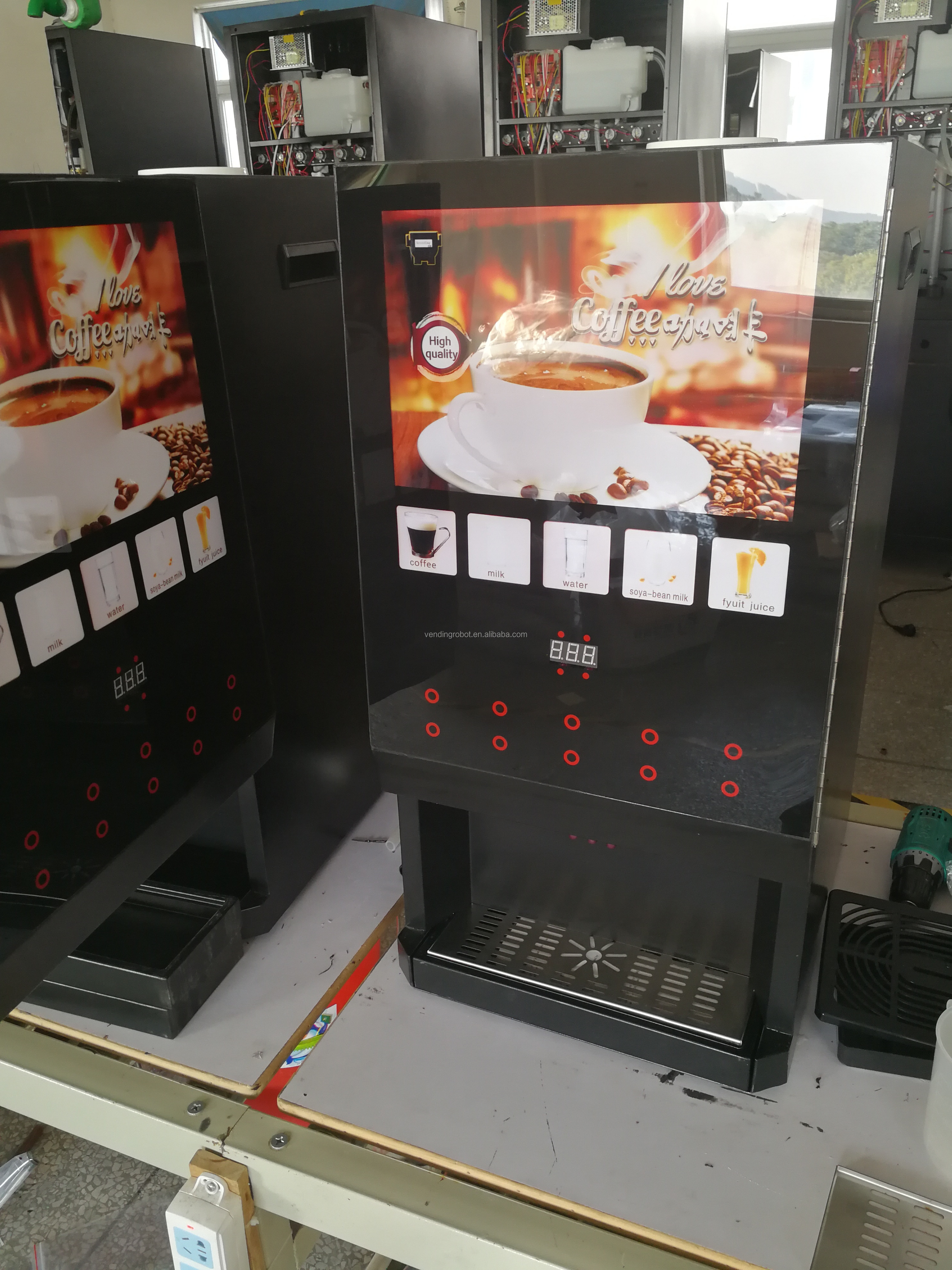 cappuccino coffee vending machine WF1-404B