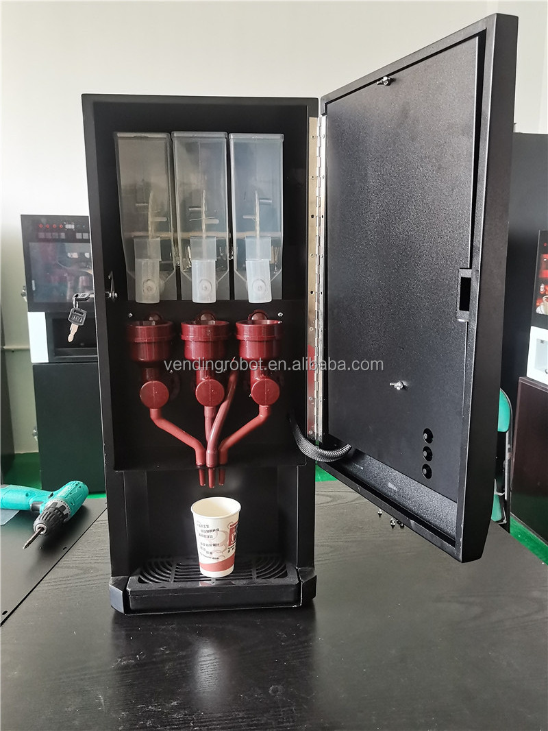 instant coffee powder canister for fully automatic coffee tea vending machine