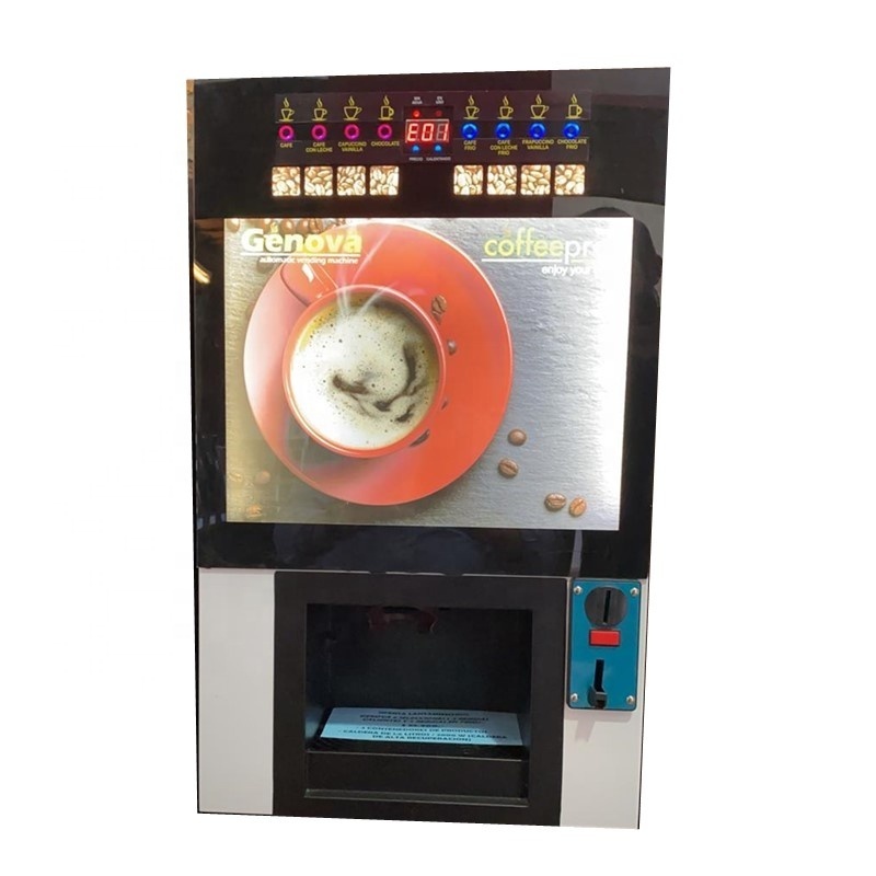 8 Selection Hot Cold Coffee Vending Machine with Coin Bill Payment WF1-306A