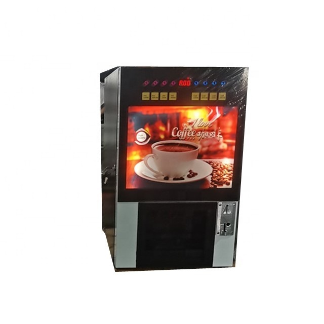 auto cup dispenser coin operated office building vending machine WF1-306B