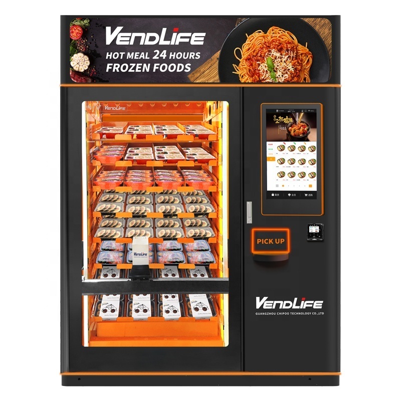 Vendlife FH119 Fresh Healthy Fruit and Salad Vending Machine with Lift SystemWarm Food Soup new food Fast Food Breakfast Lunch B