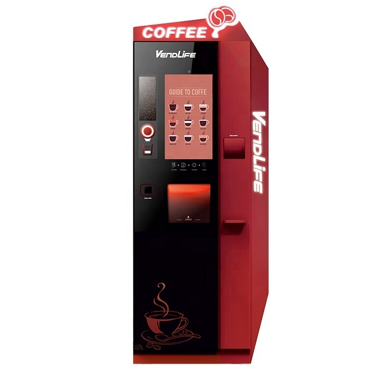 outdoor vending machine combo wifi smart touch screen vending machine/medical Vendlife vending machine/vending machine coffee