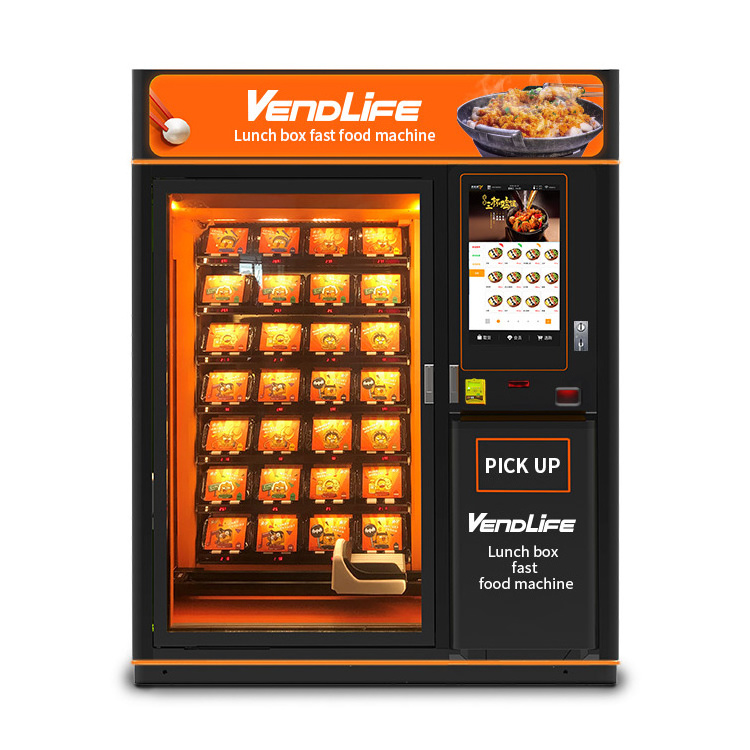 Hot Selling Competitive Price Storage Box Food Vending Machine with Elevator Lifting Function