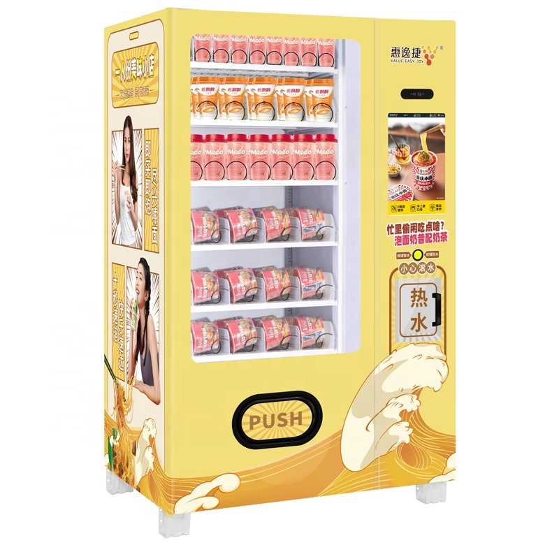 hot water pot ramen vending machines noodle instant noodle vending machine/noodle vending machine/cup noodle Vendlife vending ma