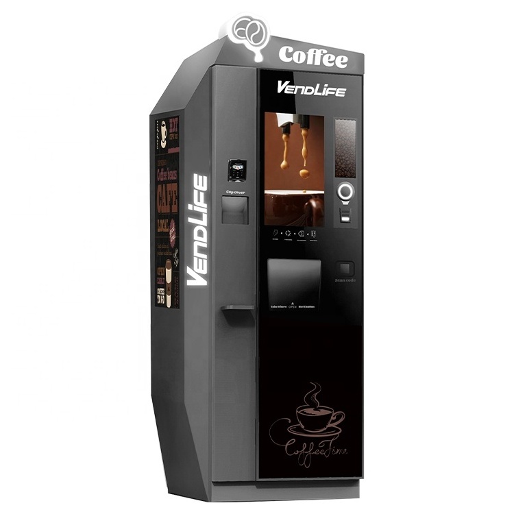 24 Hours Unmanned Self Service Coffee Machine Automatically Vendo Machine Self-service kahve makinesi