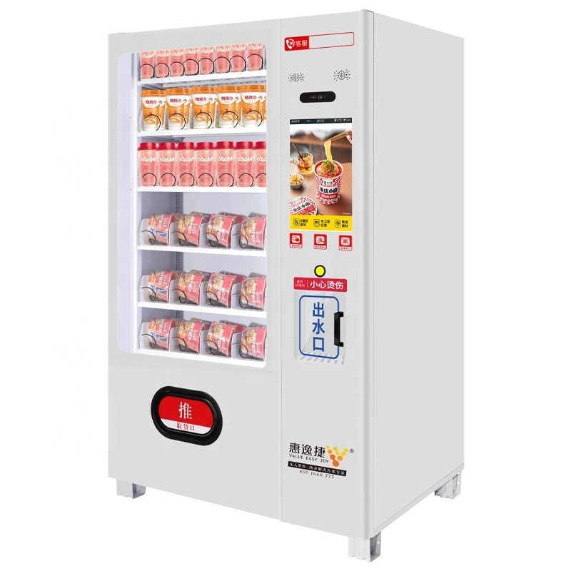 hot water pot ramen vending machines noodle instant noodle vending machine/noodle vending machine/cup noodle Vendlife vending ma