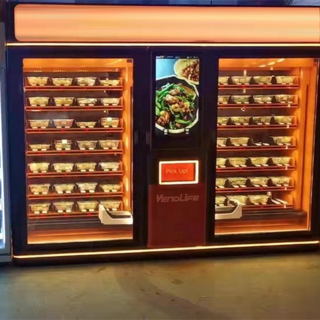 fresh vegetable pasta automatic Vendlife vending machine food vending machines Canada sale