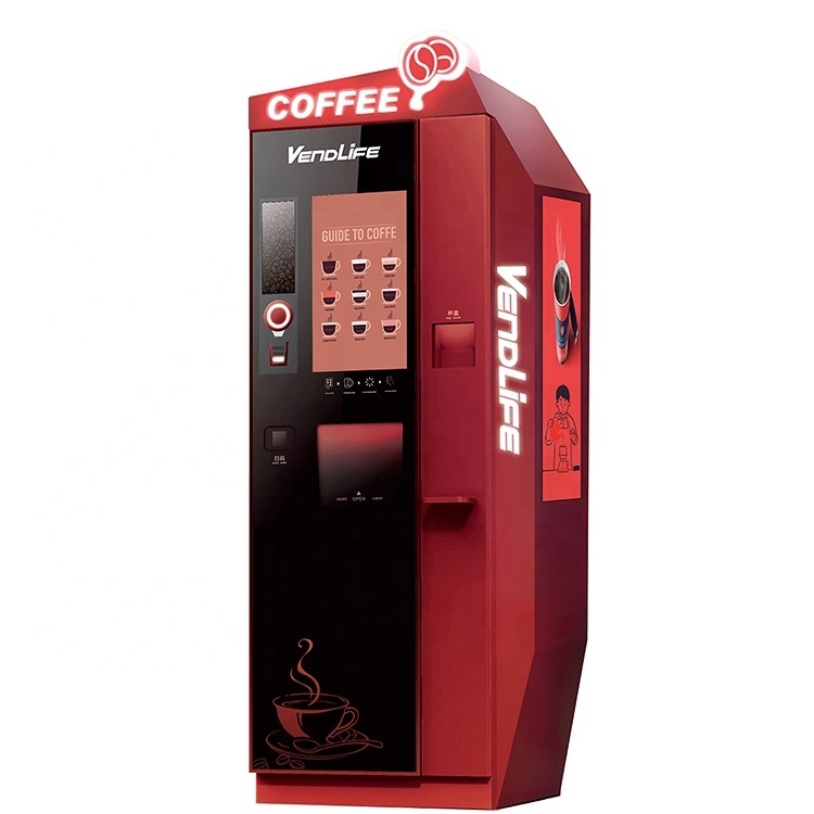 outdoor vending machine combo wifi smart touch screen vending machine/medical Vendlife vending machine/vending machine coffee