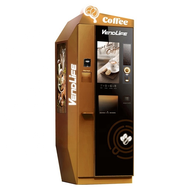 Manufacturer Vendlife Vending Machines Coffee Dispenser Coin Operated Machine