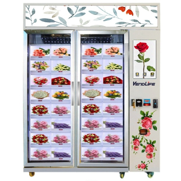 High Tech Full Automatic Floss Flower Vendlife Vending Machine Automatic Cotton Candy Making Machine