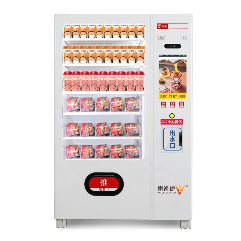 hot water pot ramen vending machines noodle instant noodle vending machine/noodle vending machine/cup noodle Vendlife vending ma