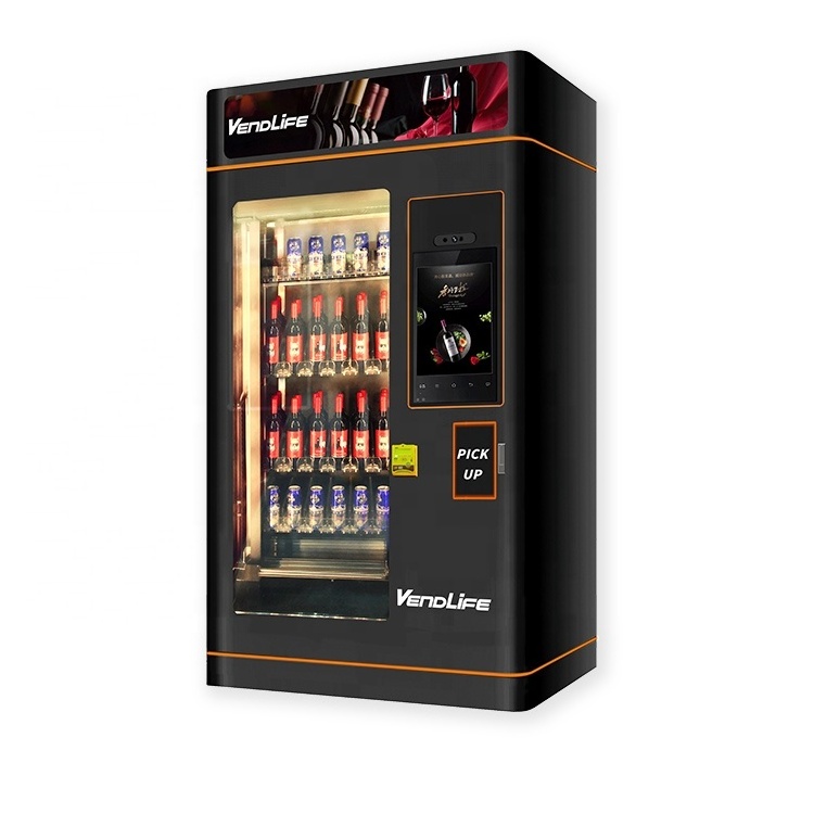 red wine whiskey vending machine beer wine bottle vending machine with elevator vending machine  business for wine