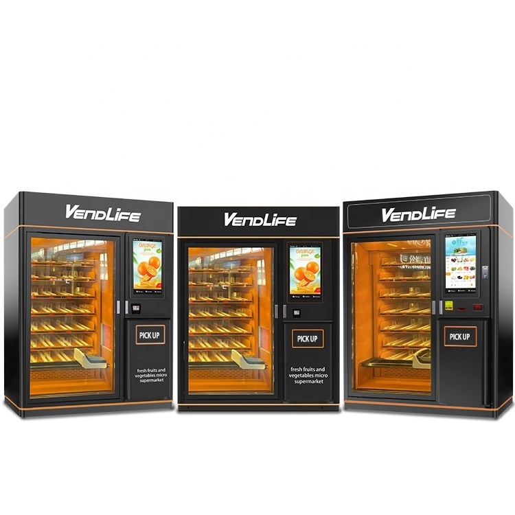 Vending Machine Brand Freshly Ground Espresso Vendlife Self Service Full Automatic Vending Machine Franchise