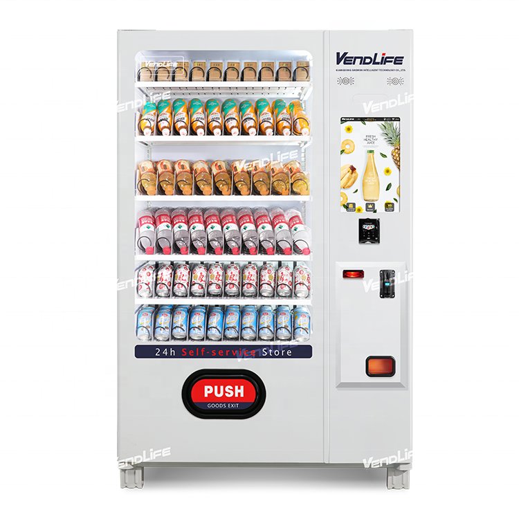 Japanese high quality mobile energy drink vending machines for sale