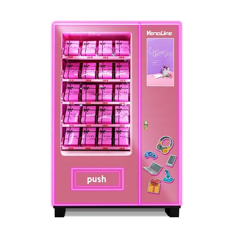 Cosmetic hair make up beauty Hair Vending Machines Skin Care Perfume Products Combo Vending Machine