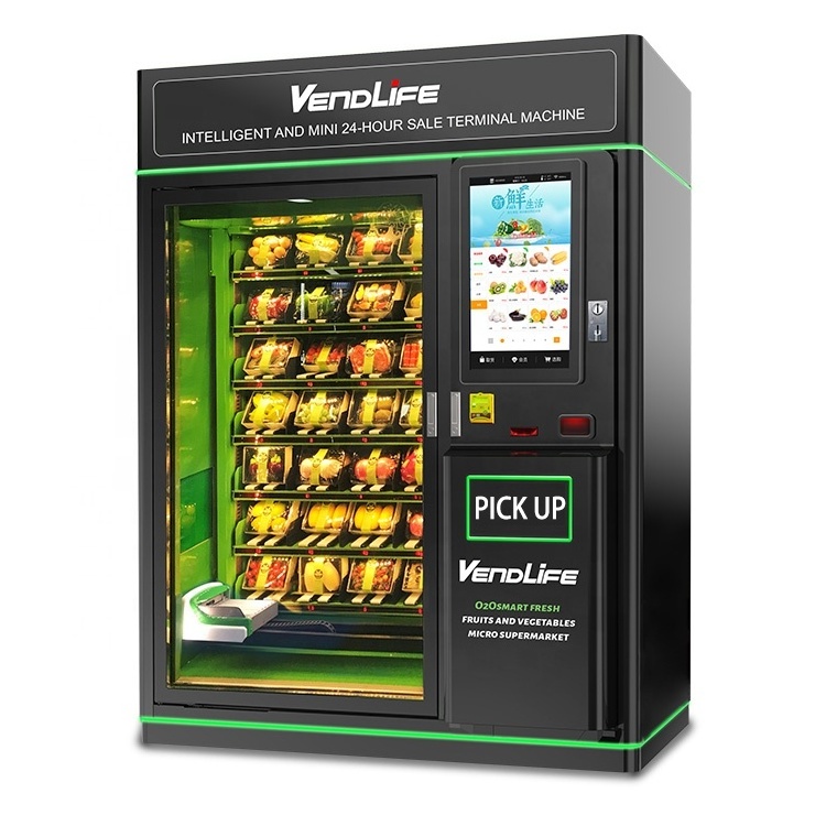 fresh vegetable pasta automatic Vendlife vending machine food vending machines sale