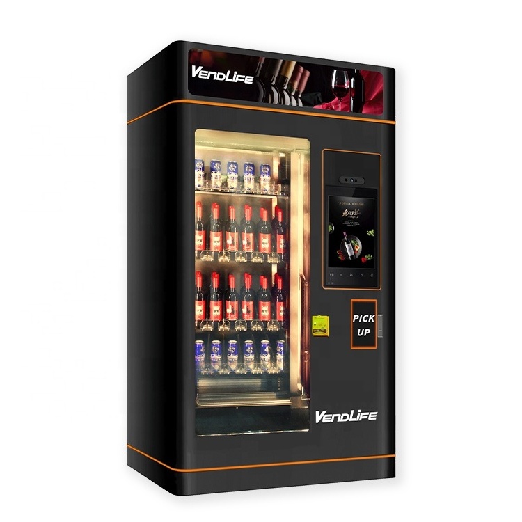 red wine whiskey vending machine beer wine bottle vending machine with elevator vending machine  business for wine