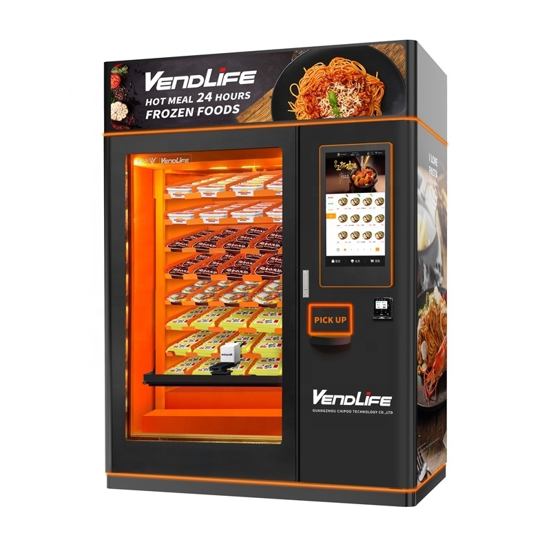 Vendlife FH119 Fresh Healthy Fruit and Salad Vending Machine with Lift SystemWarm Food Soup new food Fast Food Breakfast Lunch B