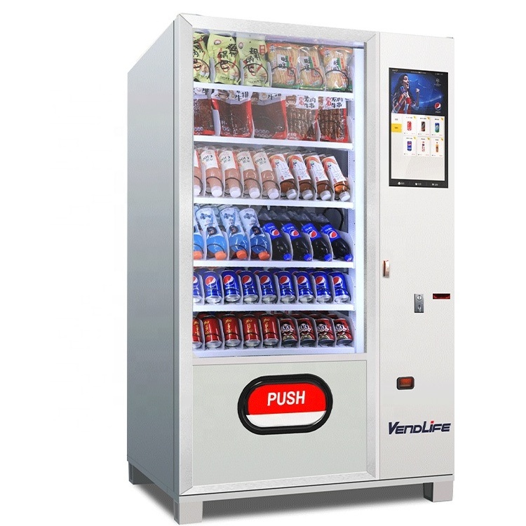 Vendlife Sports Suits for Women Cold Cola Drink Snack Pad Vending Machine with Credit Card Payment System