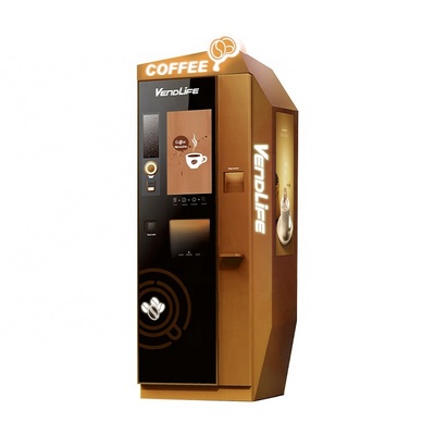 Vendlife Coffee Maker Auto Freshly Ground Brewed Espresso Cappuccino Coffee Vending Machine  Bubble Tea Machine