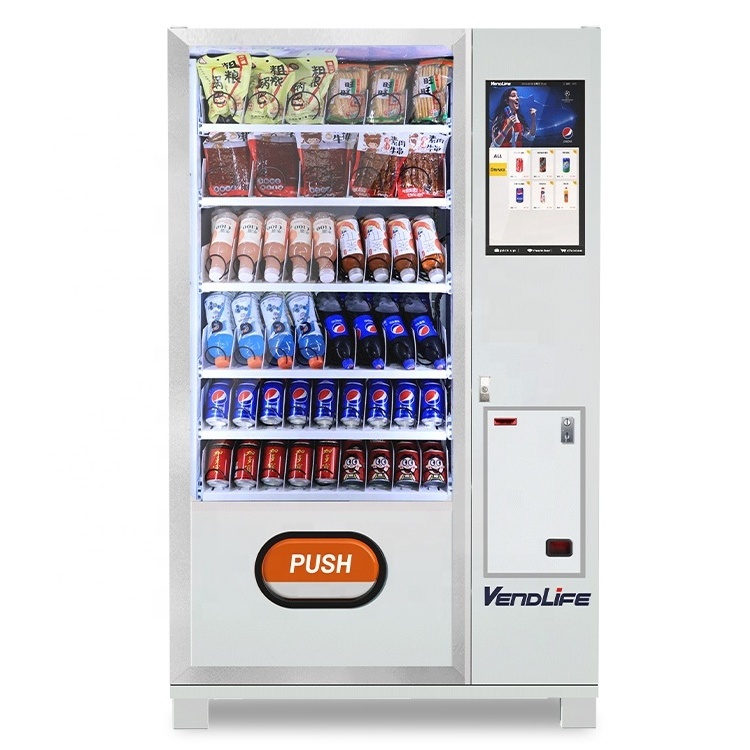 Vendlife Sports Suits for Women Cold Cola Drink Snack Pad Vending Machine with Credit Card Payment System