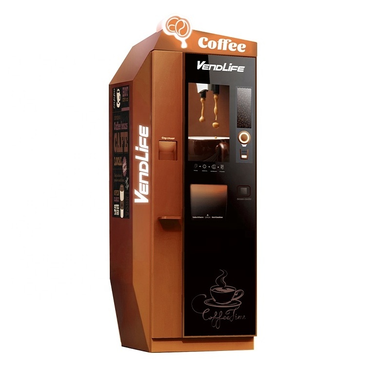 24 Hours Unmanned Self Service Coffee Machine Automatically Vendo Machine Self-service kahve makinesi