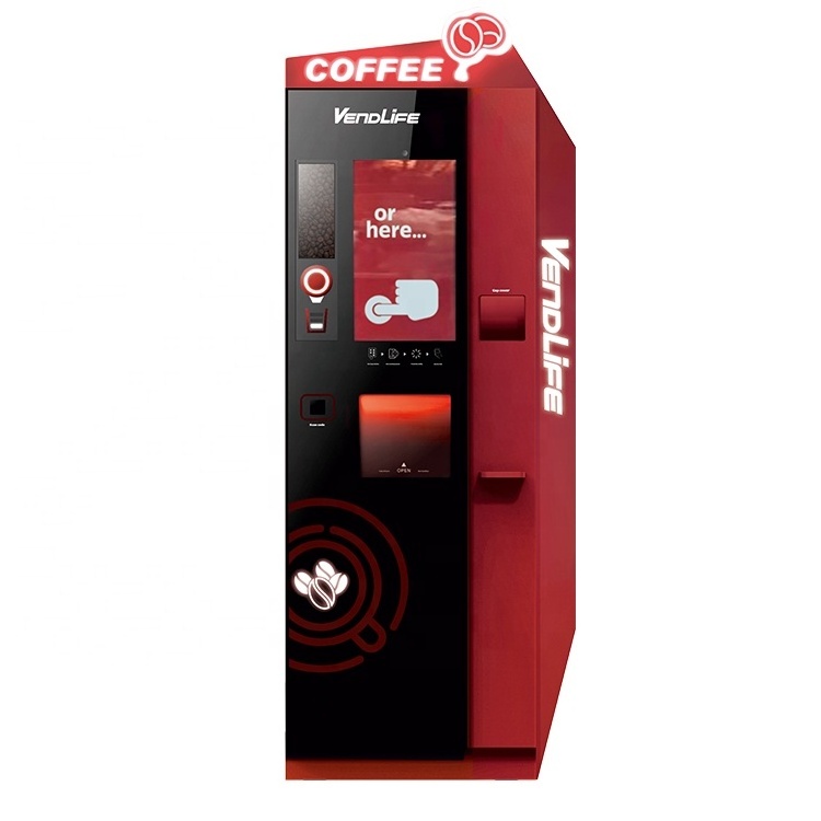 outdoor vending machine combo wifi smart touch screen vending machine/medical Vendlife vending machine/vending machine coffee