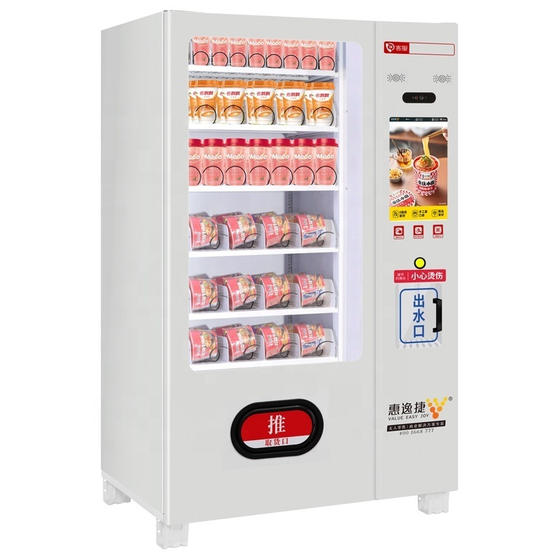 24 hours unattended pop ramen instant noodle mini snack Vendlife vending machine