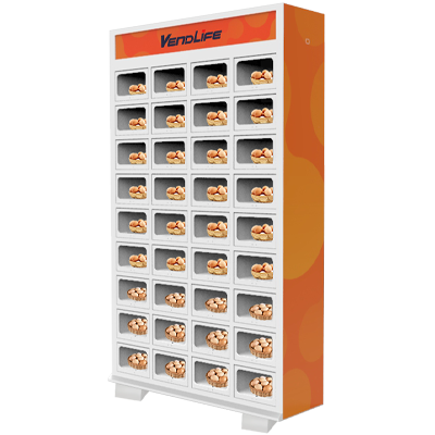 Hotel Grid Locker Vending machine for Vegetable Fresh Fruit Egg Snack Bottle