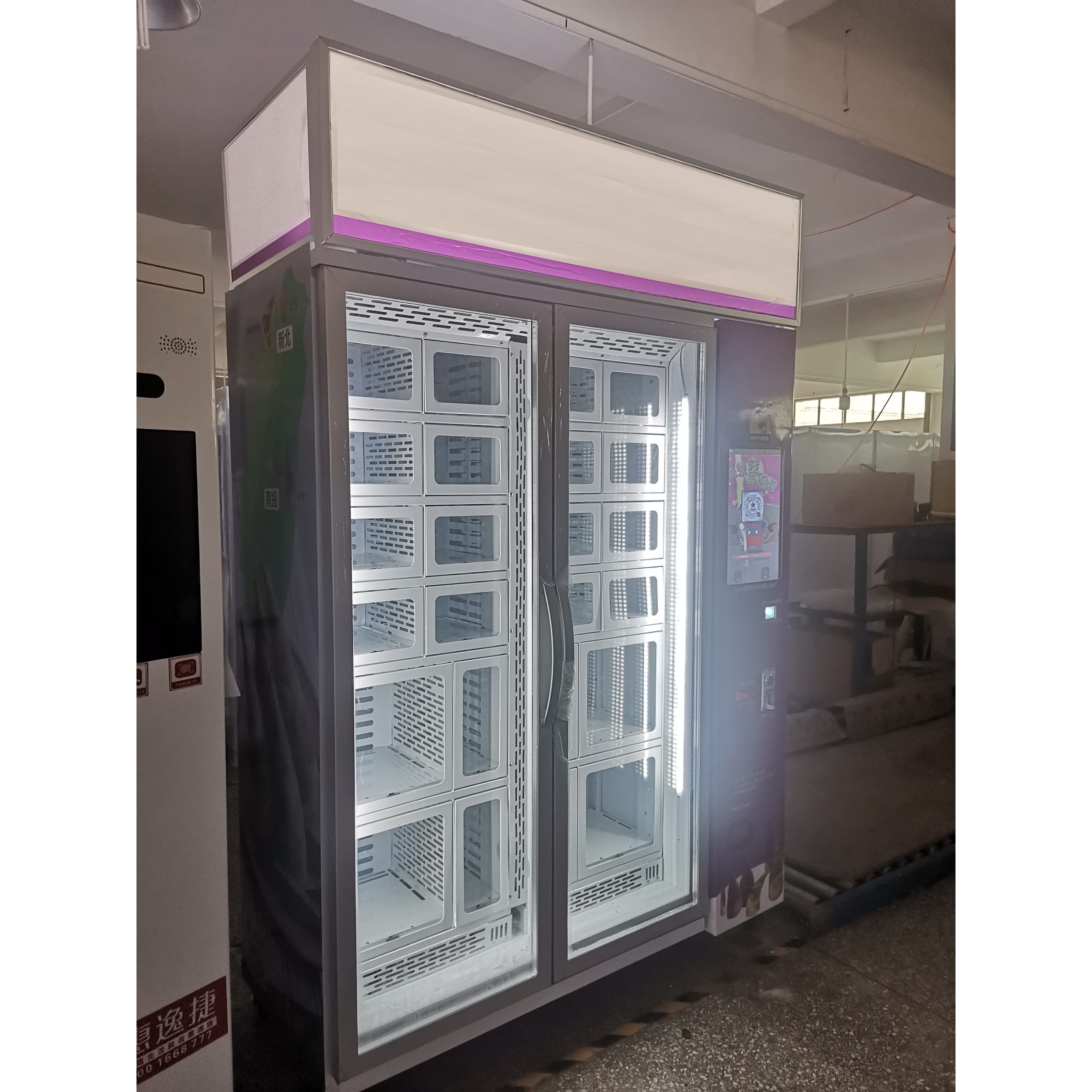 High Tech Full Automatic Floss Flower Vendlife Vending Machine Automatic Cotton Candy Making Machine