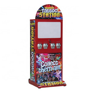 4 Columns Stickers Tattoos Vending Machine Manufacturers (TM450F)