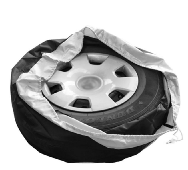 Oxford Car Tyre Cover Bag Hot Sales High Quality Tire Cover with Handle Spare Tire Bag Dustproof Durable Wheel Storage Tote Bag